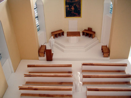 kirchenraum heilig kreuz